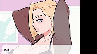 Hey, wanna see Android 18 in this hot parody game?