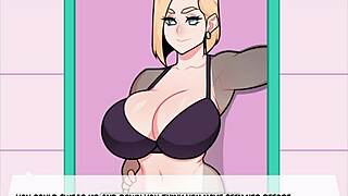 Hey, wanna see Android 18 in this hot parody game?