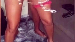 collared wife used by hung guy with slaps and choking