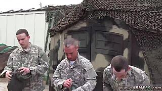 Gay Israeli soldiers bang hard on beach