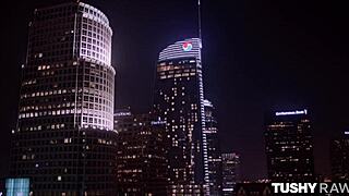 Kendra's Tight Ass Gets Fingered, Rimmed, and Creampied in Cowgirl