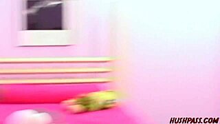 freaky barbie chats about her hardcore anal sex and cumshot with monster cock