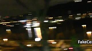 Shorthaired Czech Beauty Fucks Hardcore Outdoors in Public