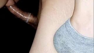 My Best Friend's Little Sister Rides With Professional And Eats Semen At 18