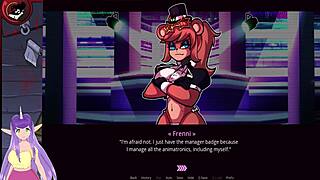 Hentai game with big tits lesbian sex in anime style