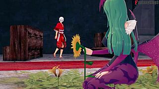 morrigan hates first then fuck me full halloween special on sheer fantasyking3