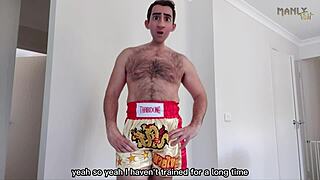Step Gay Dad - The Kickboxer! Remember Watching Those 80s Kickboxing Movies And Getting So Turned On? Well, Now You're All Grown Up And Have The House To Yourself As Well As A Fat Juicy Cock To Tr