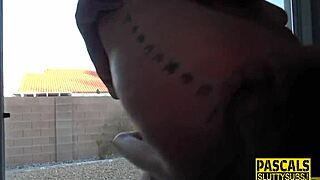 Ugh, this skinny ho got real pounded hard by dominant dude in 3some