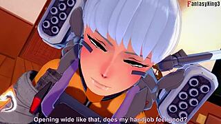 Valkyrie Gives A Blowjob In POV Sex Scene From Apex Legends Fantasy