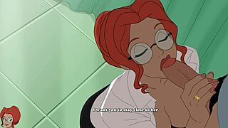 milftoon drama nurse and doctor during patient checkup