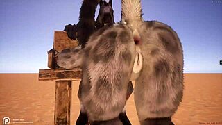 man, i’m hooked on this wild life furry hentai anal action