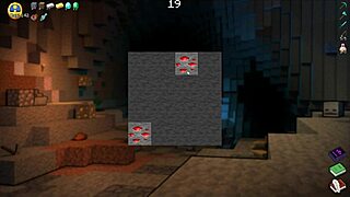 hornycraft parody ep 49 double creampie alex's tight pussy.