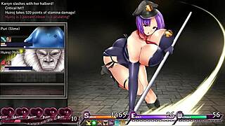 karryn, ready for your final naked fight against the captain?