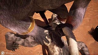 man, i’m hooked on this wild life furry hentai anal action