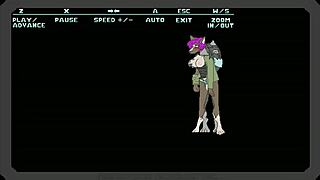 Bent Over Furry Gets Doggystyled In Public Outdoor Game