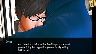 Intense 3D Hentai Erotic Game Action in My New Family 207