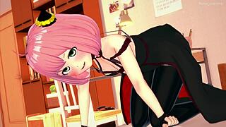 Petite Anya Heats Up Cock in Adult Costume Hentai