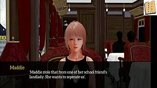 redhead and blonde with small tits in cartoon family