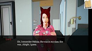 redhead and blonde with small tits in cartoon family