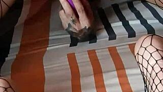 Foot fetish couple enjoys delicious fucking and cums on dirty feet - JuanLatino