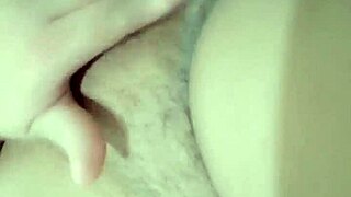 Watch me masturbate on the dildo from front and back, warning when I cum! Custom video part 4 5