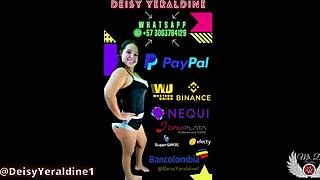 deisyyeraldine flashes big ass and tits to strangers in town! 🚗😉