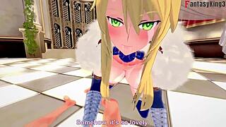 Artoria Pendragon Pov Free Fate Zero Stay Night Type Moon Full Fantasyking3