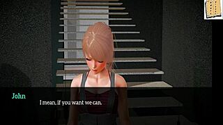 My New Family 181: Redhead Teen In Erotic Hentai Game