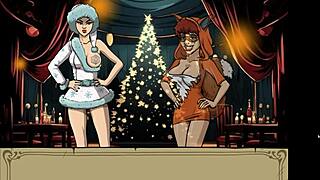 Young Bunny Girl Throat Fucked By Old Man