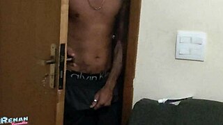 i was at my friends house and it ended up like this, bareback fun