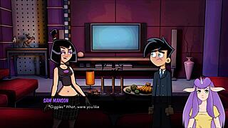 danny phantom's goth girl gives a suggestive handjob in amity park redux part 18