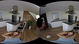 morgan rodriguez is a hell of a sexy chick fucking in vr reality