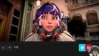 Horny Juno and Ellie in tight no-pants zone get fucked ass to ass