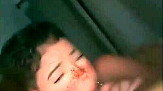 Wet blowjob from hot 18-year-old Brazilian Fadynha with big ass