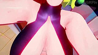 i'm a lesbain trying a big dik for the first time in hentai