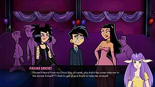 danny phantom's goth girl gives a suggestive handjob in amity park redux part 18