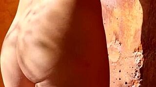 All Natural Naked Babe Gia Ramey Poses Under Mexican Sun