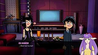 danny phantom's goth girl gives a suggestive handjob in amity park redux part 18