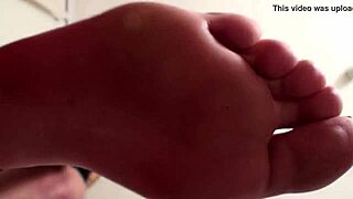 Stomping On Dirty Feet In Pov Footjob Fetish Until Cum Femdom