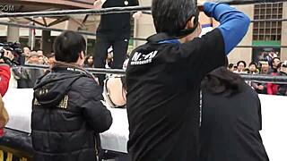 2013 Wrestling Match: Dou Yu Vs Apple Miyuki In Osaka Pro Wrestling League