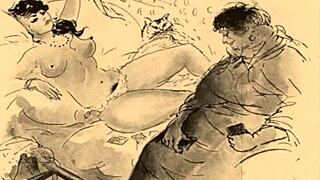 Vintage Erotic Drawings Showcase Retro Anime Style