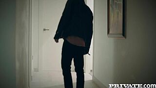 Perfect body teen gets her ass fucked hard