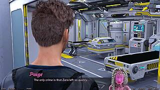 Black Virgin Craves Huge Cock Cum In Mouth During Space Stranding