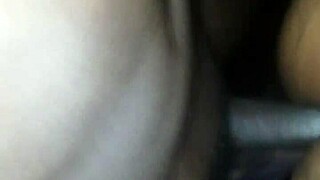 ebony girl takes monster cock in anal session