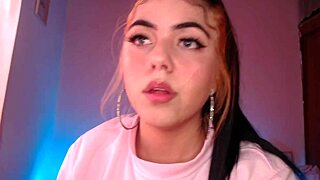 Egirl Spits And Drools All Over Cock In Ahegao Blowjob Session