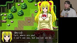 Girl in mature marionette fantasy.