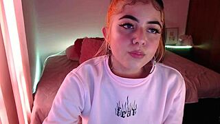 Egirl Spits And Drools All Over Cock In Ahegao Blowjob Session