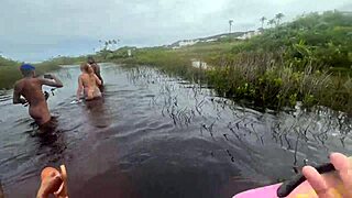 Fucking With Friends In Bahia Swamp Hentai Scene