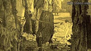 Vintage Erotic Illustration From Retro Era