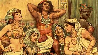 Vintage Erotic Illustration From Retro Era